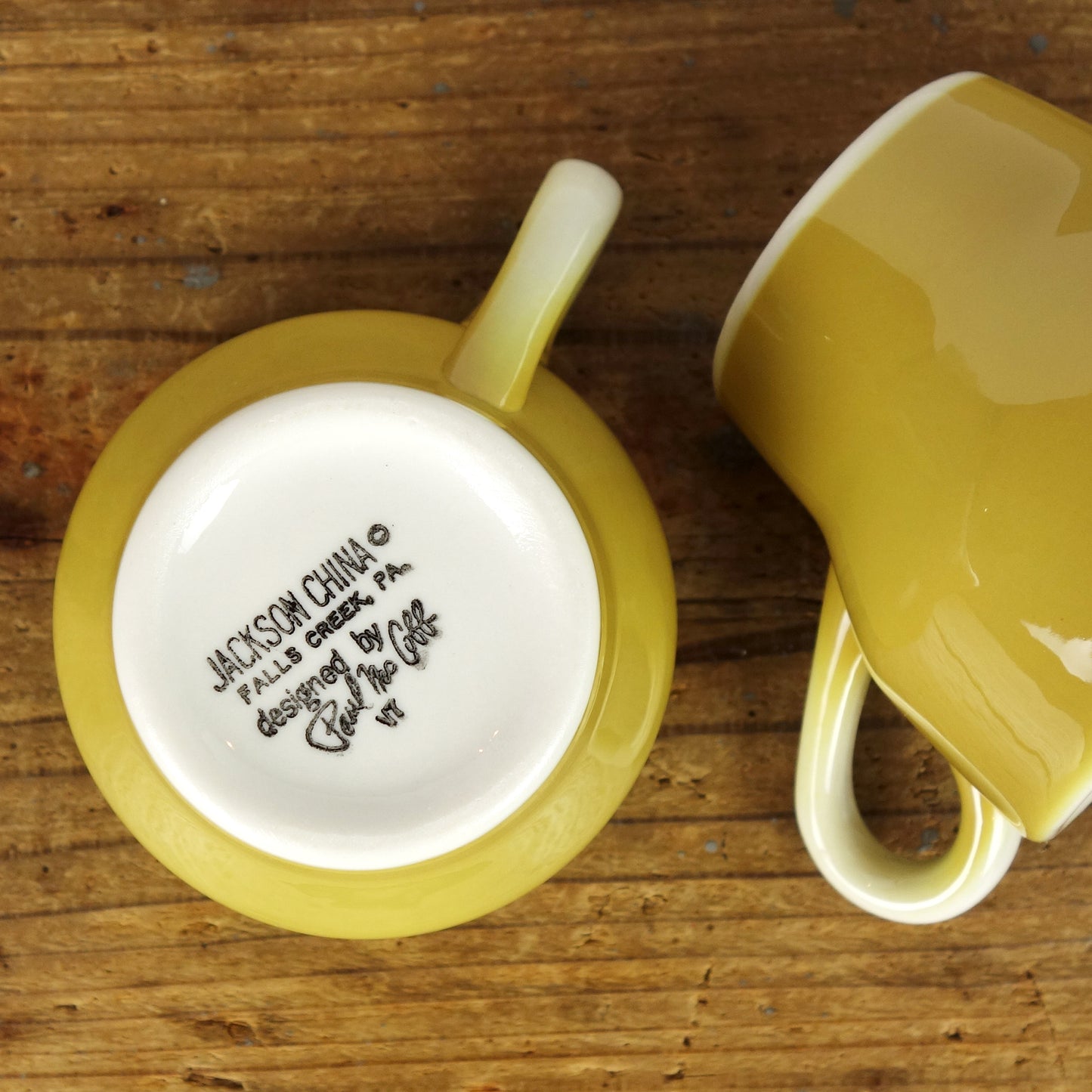ポール・マッコブ/マグカップ マスタードイエロー - Paul McCobb Mug