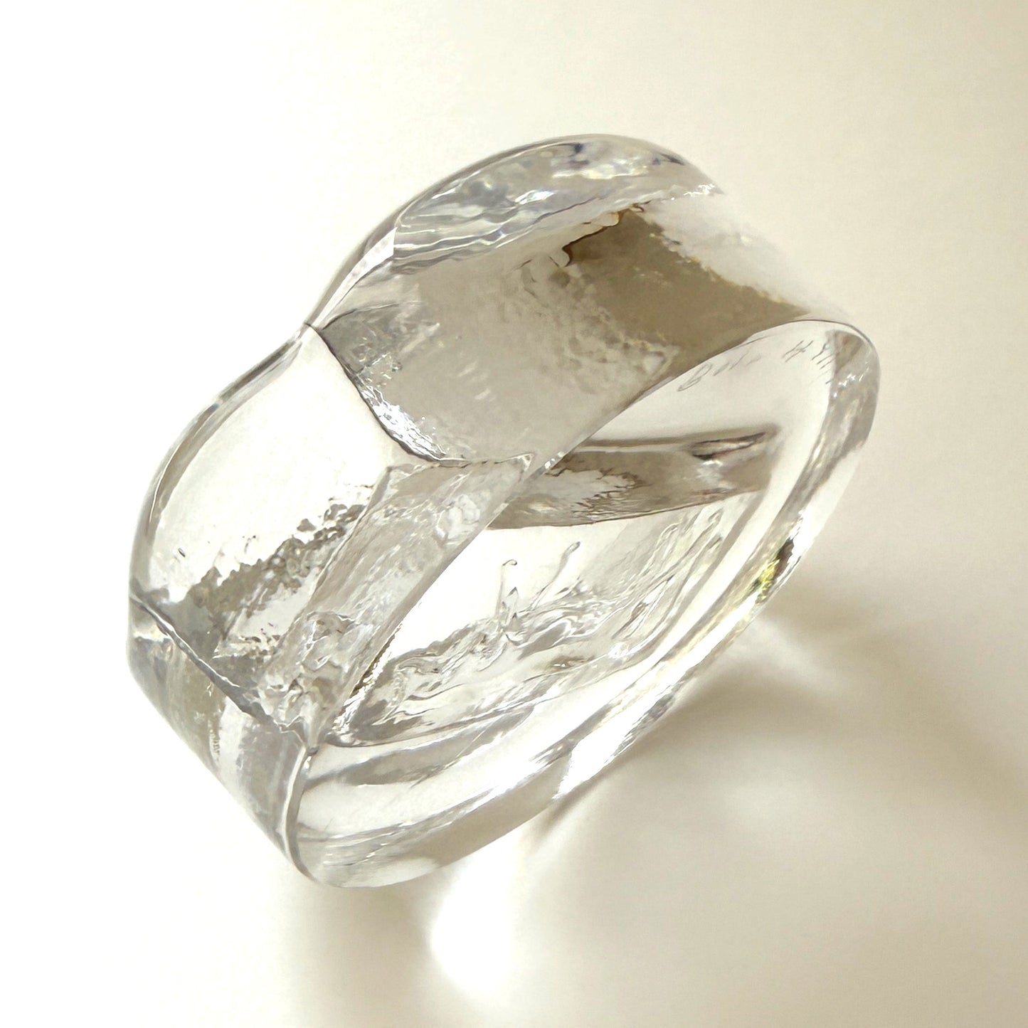 ボダ/エリック・ホグラン 小物入れ 牛 クリアガラス - Boda / Erik Höglund Tray Clear