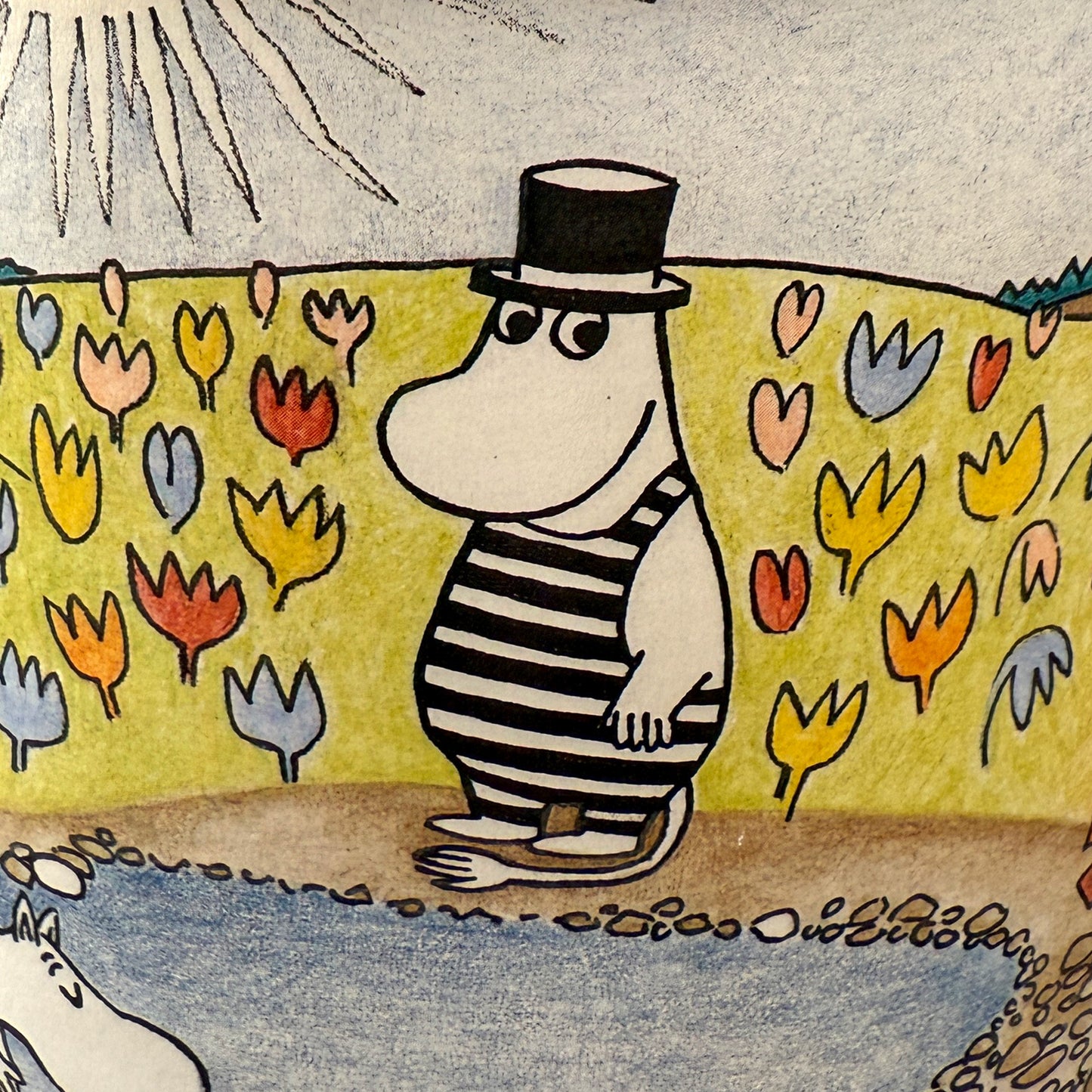 ムーミン/ヴィンテージ カトラリー缶 - Moomin / Tin box